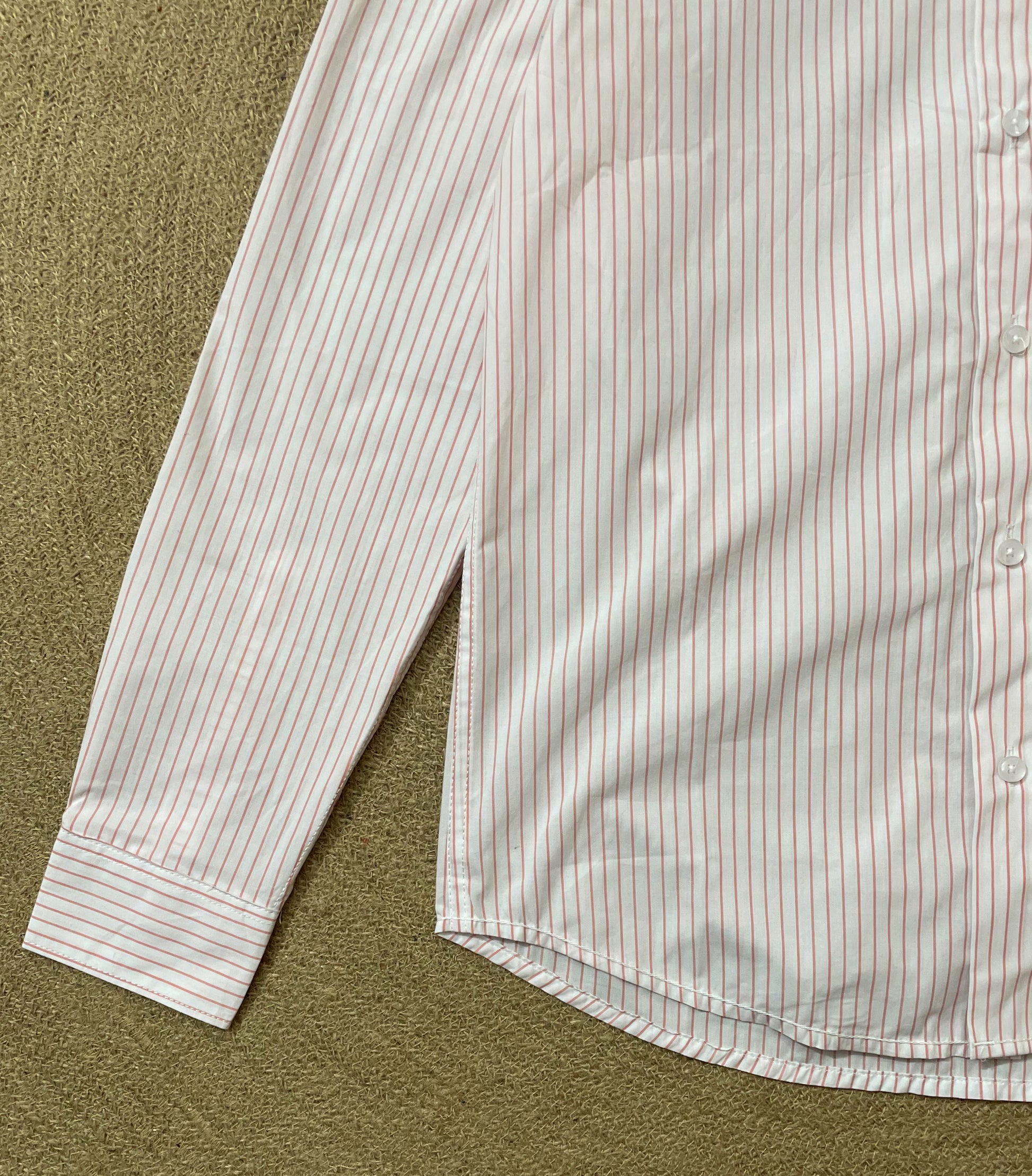 White Stripes Full Sleeve Shirt