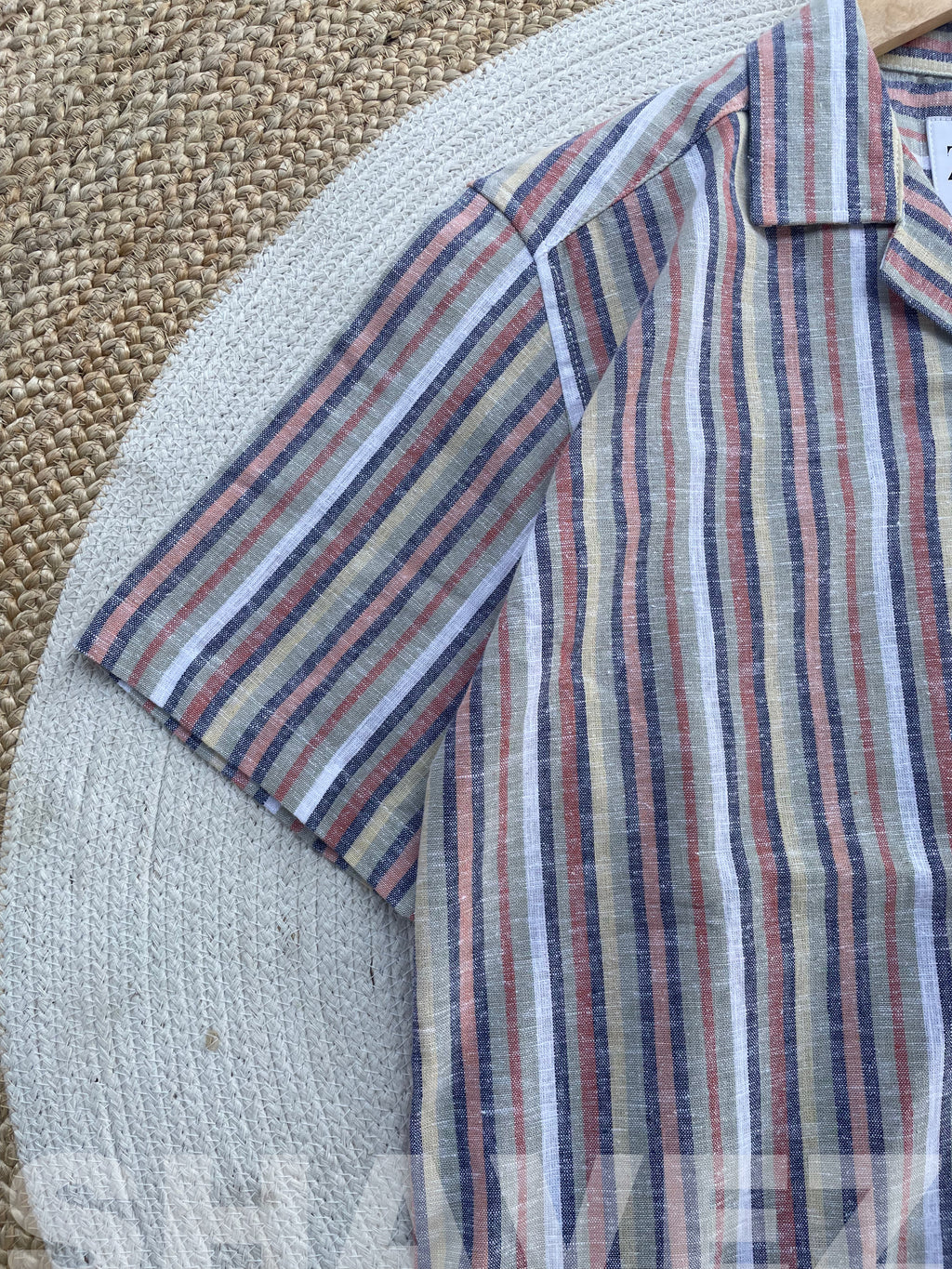 Vintage Sunset Old Money Cuban Shirt