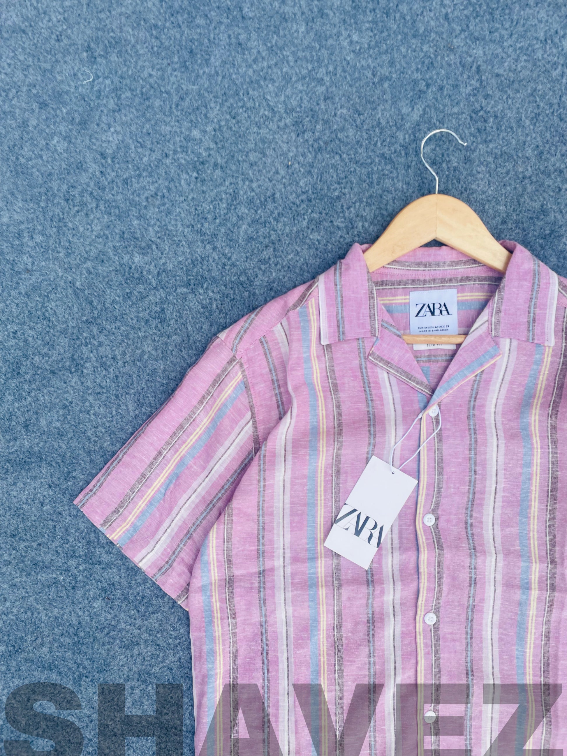Pink Old Money Cuban Shirt