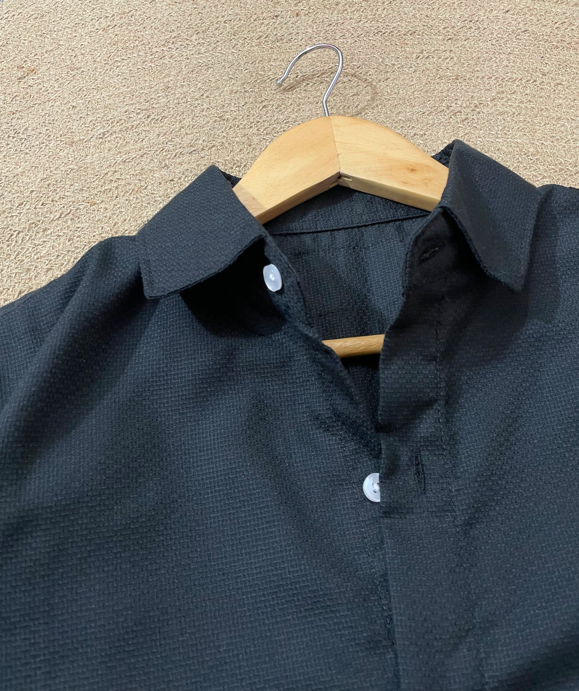 Black Casual Full Sleeve shirt