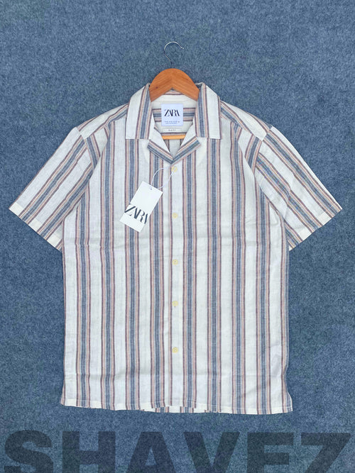 Base Old Money Cuban Shirt