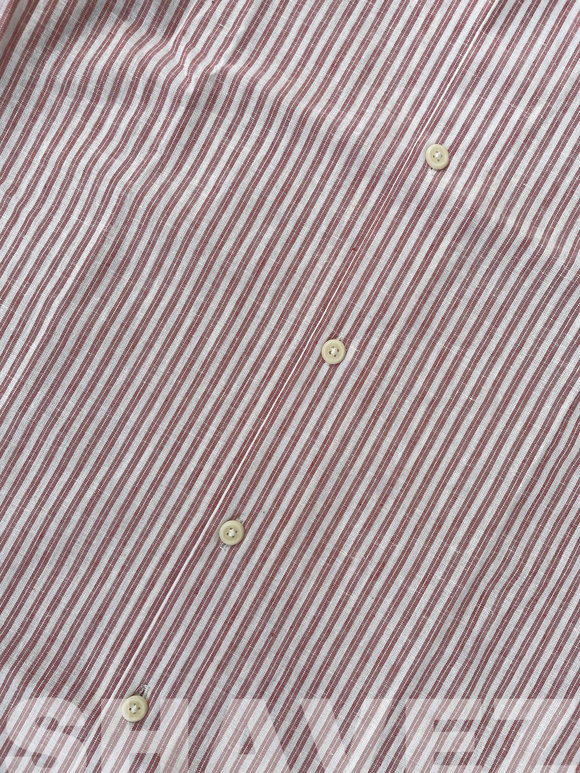 Peach Old Money Cuban Shirt