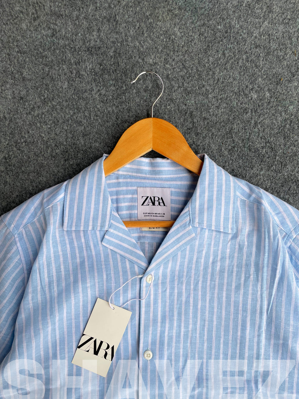 Sky Blue Old Money Cuban Shirt