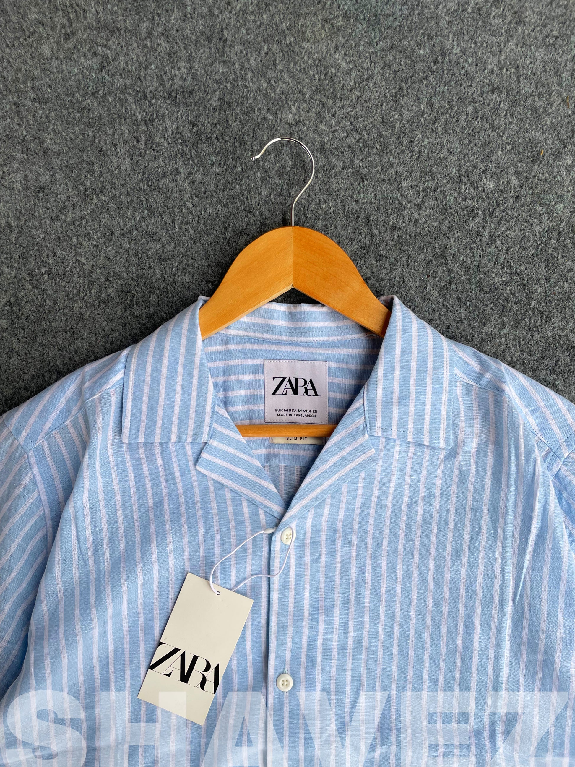 Sky Blue Old Money Cuban Shirt